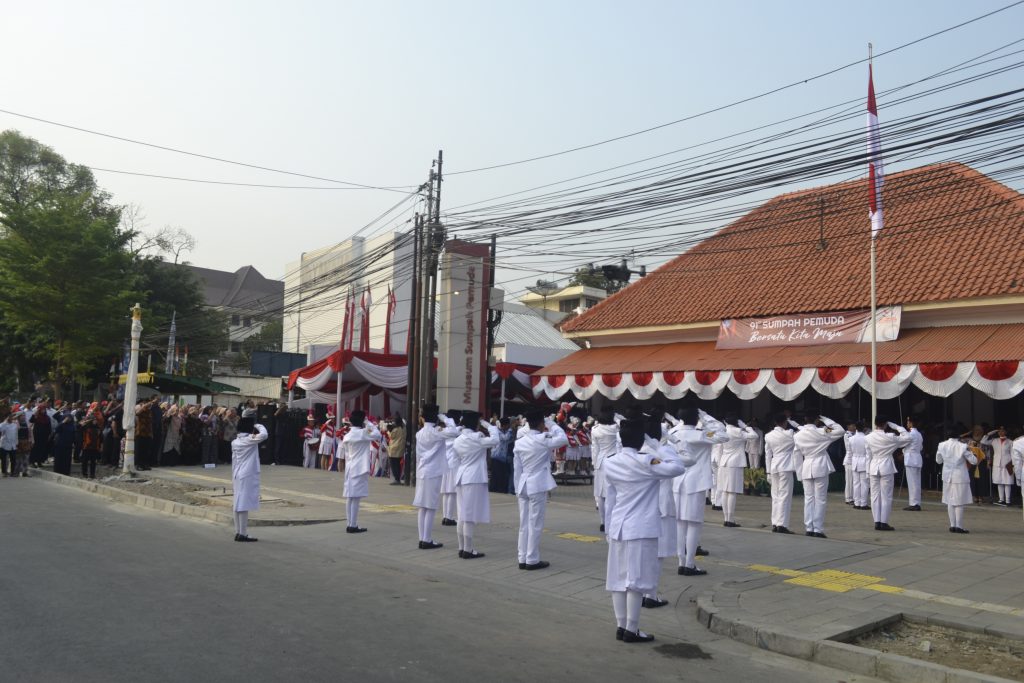 upacara HSP91 di Museum Sumpah Pemuda